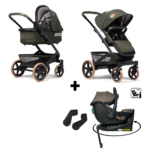 Kinderwagen Joolz Geo³ Filling Pieces Special Edition met Autostoel Jacky Pro 360 Dark Taupe&Base&Adapterset