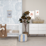 Babykamer Finori Göteborg Basic Wit (Ledikant + Commode XL)