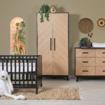 Babykamer Venice Fishbone Luxe Black