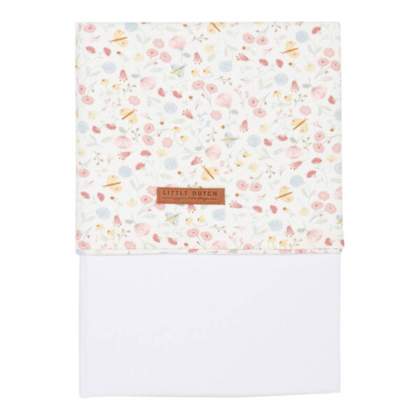 Laken Wieg Little Dutch Flowers&Butterflies - Afbeelding 1