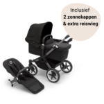 Kinderwagen Bugaboo Donkey5 Twin Designed - Graphite/Midnight Black