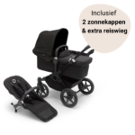 Kinderwagen Bugaboo Donkey5 Twin Designed - Black/Midnight Black