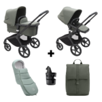 Set | Kinderwagen Bugaboo Fox5 Complete Black/Forest Green