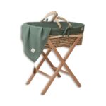 Wieg Mozes Funnababy Incl. Bekledingset Muslin Luxe Green&Standaard