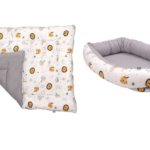 Set | Boxkleed&Babynest Funnababy Grey Lion