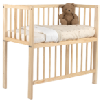 Wieg / Co-sleeper Bedside Open 40x80 Naturel