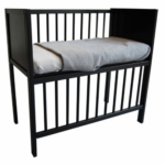 Wieg / Co-sleeper Bedside 40x80 Black