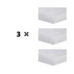 3 Halen 2 Betalen | Hoeslaken ledikant ABZ Jersey 60x120