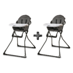 Set | Kinderstoel Titanium Baby I-Dinner Dark Grey