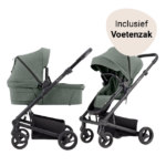 Kinderwagen Mutsy Nexo+ PLUS Complete Sea Green/Black