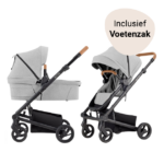 Kinderwagen Mutsy Nexo+ PLUS Complete Concrete/Cognac