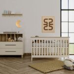 Babykamer Geneve Clay (Ledikant + Commode)