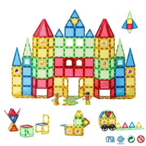Magnet Toys™ - Ontwikkel Creativiteit - Magnetische Tegels 60 Stuks | Educatief Speelgoed