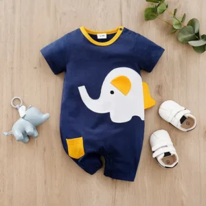 Mini Fashion™ - Comfort Voor Elke Nacht - Pyjama Bodysuit korte mouwen 90 | Educatief Speelgoed