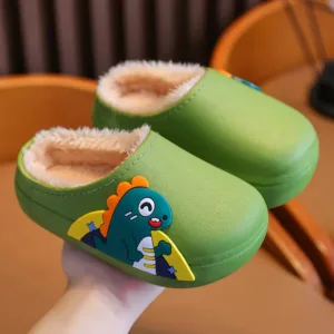 Mini Fashion™ - Waterdicht Ontwerp voor Kinderen - Pantoffels Groen / 24-25 (2-3 jaar) | Educatief Speelgoed