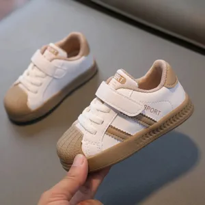 Mini Fashion™ - Kinder Sneakers Beige / 22 (1-2 jaar) | Educatief Speelgoed