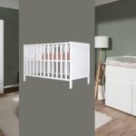 Babykamer Finori Image Wit 2-Deurskast (Ledikant Anett + Commode)