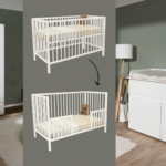 Babykamer Finori Image Wit 2-Deurskast (Ledikant Luca V2 Pure White + Commode)