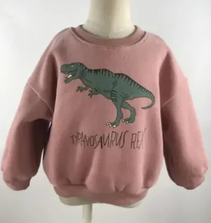 Mini Fashion™ - Leuke Printen - Trui Roze / 80 (1 jaar) | Educatief Speelgoed