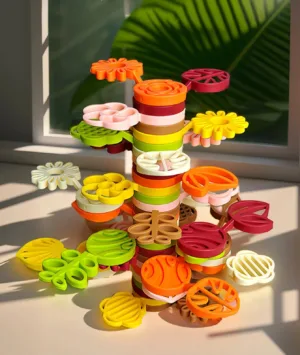 Stacking Balance Tree™ - Stapelavontuur voor Kleine Bouwers - STEM Speelgoed 35 stuks | Educatief Speelgoed