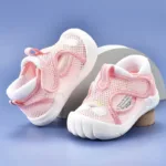Mini Fashion™ - Ademend en Veilig - Mesh Sandalen Roze / 21 (3.5 - 4 jaar) | Educatief Speelgoed