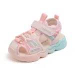 Mini Fashion™ - Ademend Design - Kinder Sandalen Roze / 24 (2.5-3 jaar) | Educatief Speelgoed