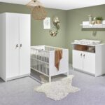 Babykamer Jasper met Ledikant Wit Gesloten