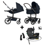 Kinderwagen Joolz Day5 Navy Blue + Autostoel Jacky Pro 360°&Base&Adapterset