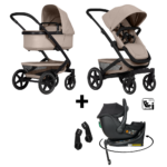 Kinderwagen Joolz Day5 Sandy Taupe Special Edition + Autostoel Jacky Pro 360°&Base&Adapterset