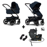 Kinderwagen Joolz Geo³ Navy Blue + Autostoel Jacky Pro 360°&Base&Adapterset