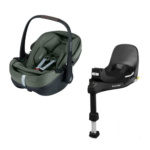 Set | Autostoel Joolz x Maxi-Cosi Forest Green + Isofixbase Maxi-Cosi Familyfix Pro 360 Slidetech