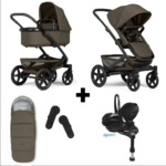 Kinderwagen Joolz Geo³ Hazel Brown Special Edition+ Autostoel Maxi-Cosi Pebble 360 Pro2 Slide Tech, Base&Accessoires