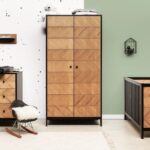 Kast Bopita Job Vintage Honey 2-deurskast