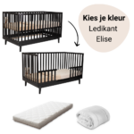 Set | Meegroeiledikant Novi at Home® Elise 70x140 met Matras&Dekbed