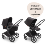 Kinderwagen Bugaboo Fox Cub Essential Black/Midnight Black