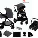 Kinderwagen Kinderkraft Everyday Dark Grey met Autostoel Maxi-Cosi CabrioFix I-Size