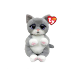 Knuffel TY Beanie Morgan Grey Cat