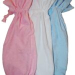 2x Kruikenzak Badstof diverse kleuren