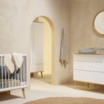 Babykamer Quax Flow White&Oak (3-deurs)