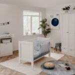 Babykamer Finori Landwood Wit 3-deurskast