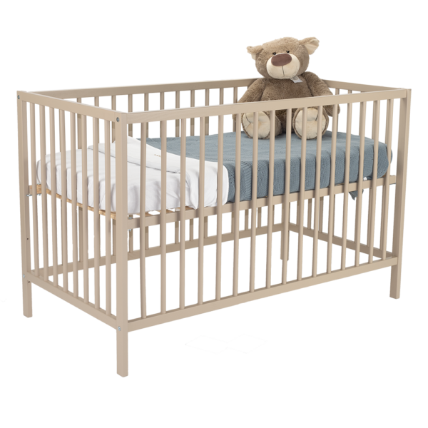 Ledikant Colorfull Home Open Basic 60x120 Sand - Afbeelding 1