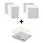 Hydrofiel Pakket| Little Dutch Sailors Bay Blue/Soft White/Soft Blue