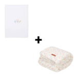 Ledikant Pakket| Little Dutch Flowers&Butterflies Geborduurd