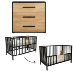 Babykamer Lucas (Meegroeiledikant Luca + Commode)