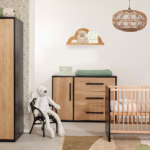 Babykamer Colorfull Home Lucas XL Beuken/Zwart