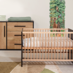 Babykamer Colorfull Home Lucas XL Beuken/Zwart (Ledikant + Commode XL)