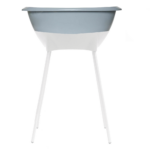 Bad Luma Iron Blue + Badstandaard Snow White