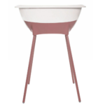 Bad Luma Silk Oat + Badstandaard Dusty Rose