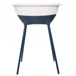 Bad Luma Silk Oat + Badstandaard Night Blue