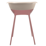 Bad Luma Desert Taupe + Badstandaard Dusty Rose